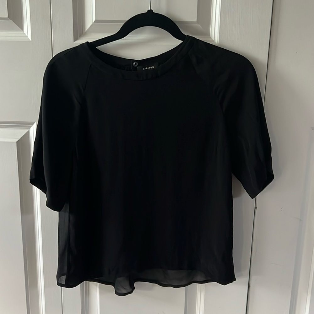 Babaton Crewneck Shortsleeve Blouse